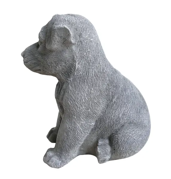 Product image 5 of the product “Finn - Seated Dog, 16.5cm H | cast stone ”